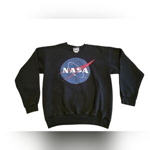 Hanes Printpro Vintage 1990s NASA Logo Sweatshirt Size M
